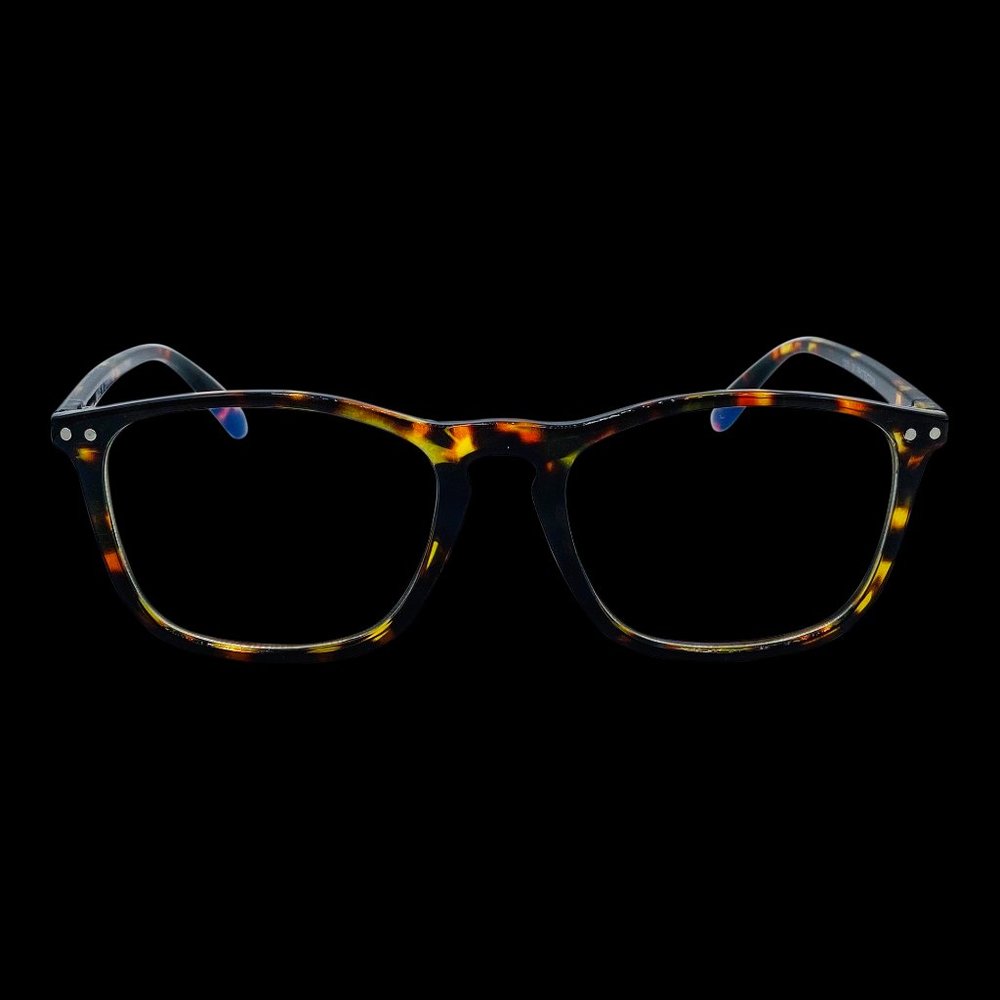TWELVE Tortoise Frame, Unisex Blue Light Blocking Glasses, UV & Bluelight Filter